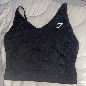 Black vital seamless 2.0 Large tank cami